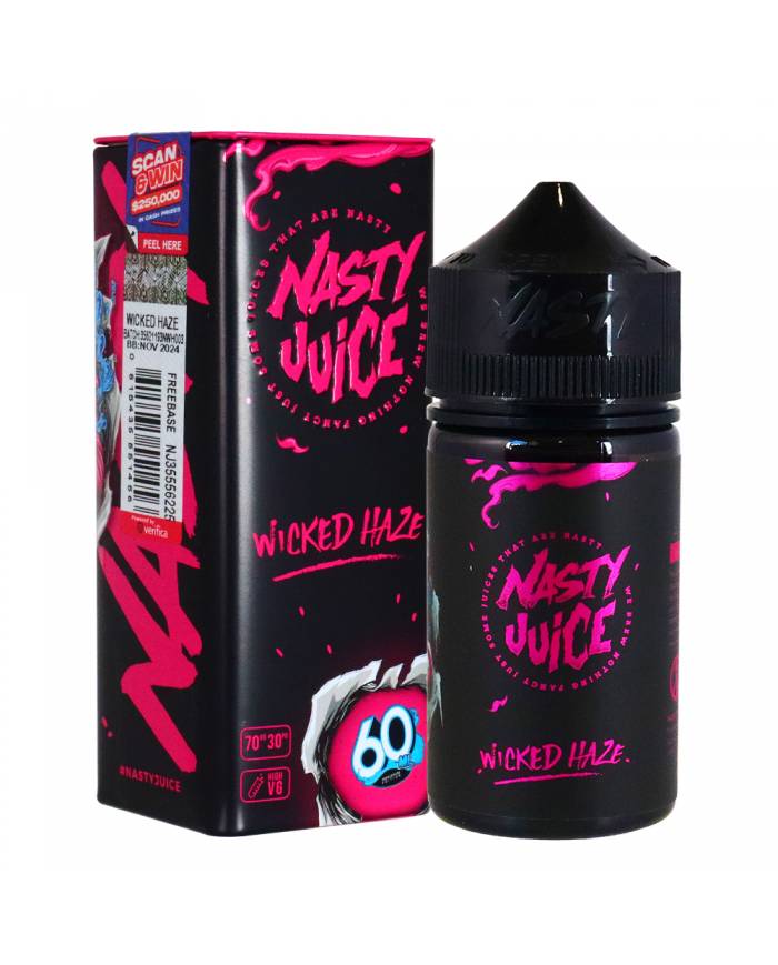 Nasty Juice Ml Potencia Mg Sabor Esencia Wicked Haze