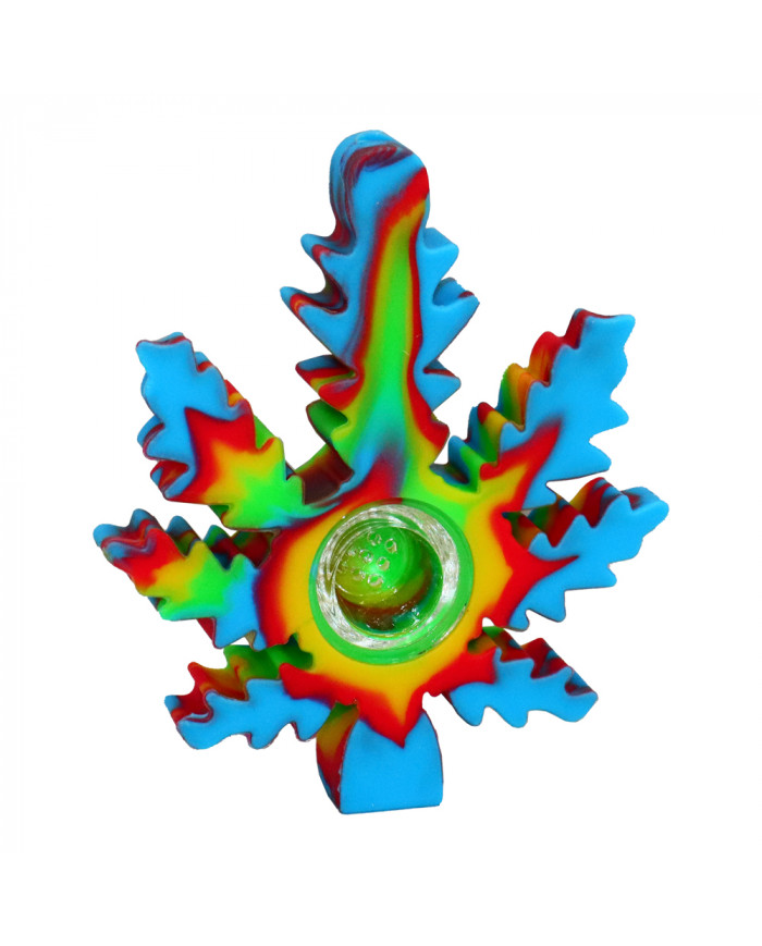 Pipa Silicona Hoja (SLP38)