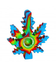 Pipa Silicona Hoja (SLP38)