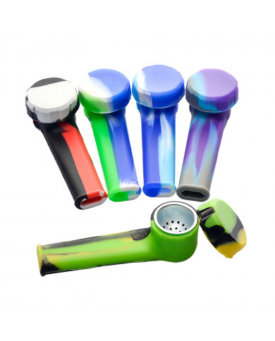 Pipa Silicona Mini - Aluminio(SLP1)