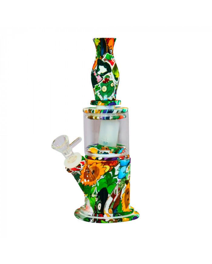 Big Colorfull Silicone Bong - (SLB50)
