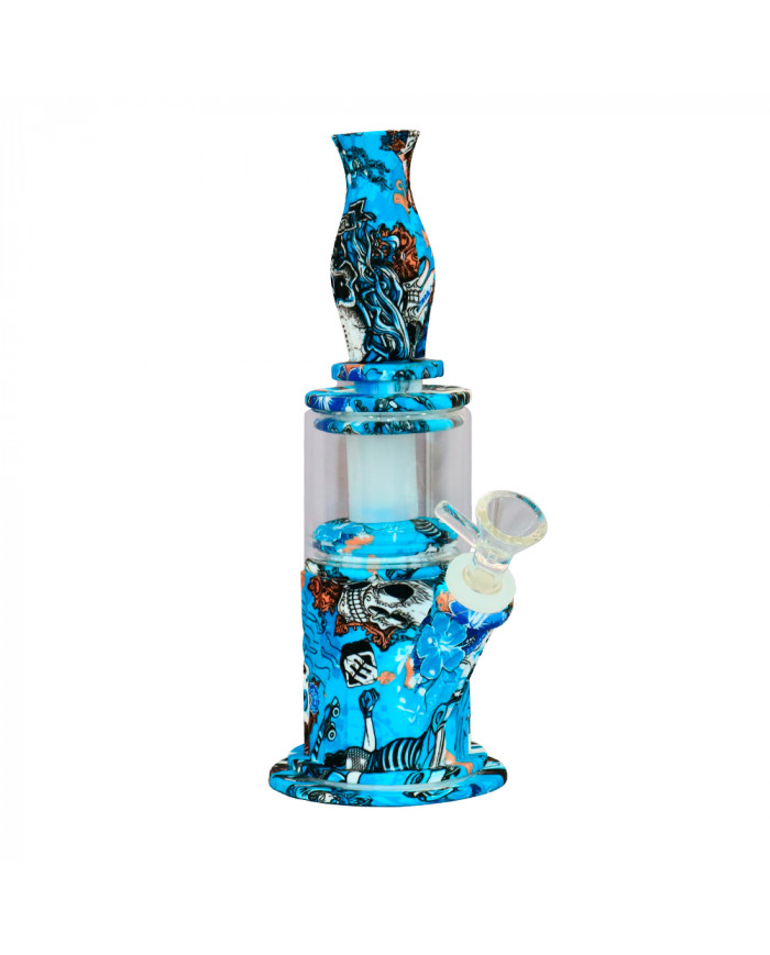 Big Colorfull Silicone Bong - (SLB50)