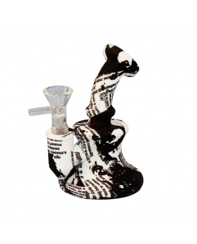 Silicone Banger Printing Bong - (SLB53) Silicone Banger Printing Bong - (SLB53)