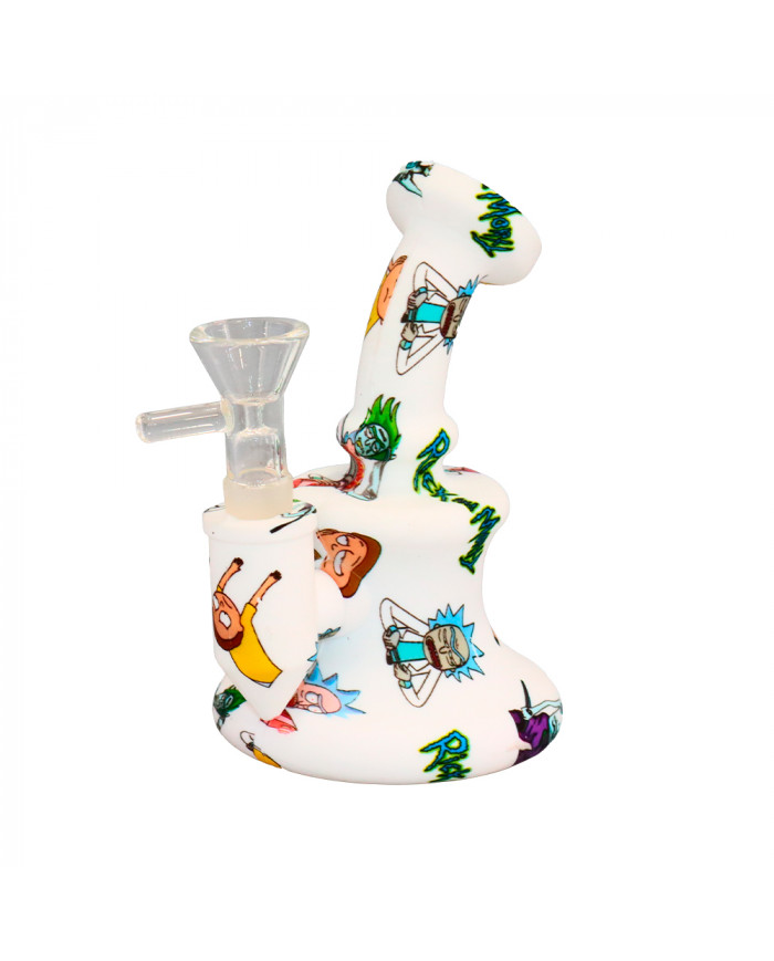 Silicone Banger Printing Bong - (SLB53) Silicone Banger Printing Bong - (SLB53)