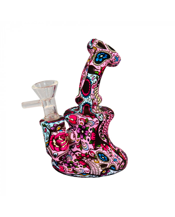 Silicone Banger Printing Bong - (SLB53) Silicone Banger Printing Bong - (SLB53)