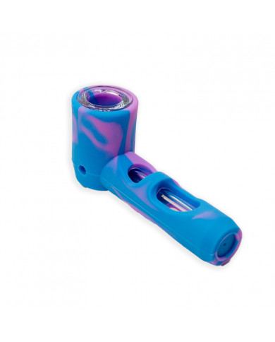 Pipa Silicona Grande - Vidrio (SLP5) Pipa Silicona Grande - Vidrio (SLP5)