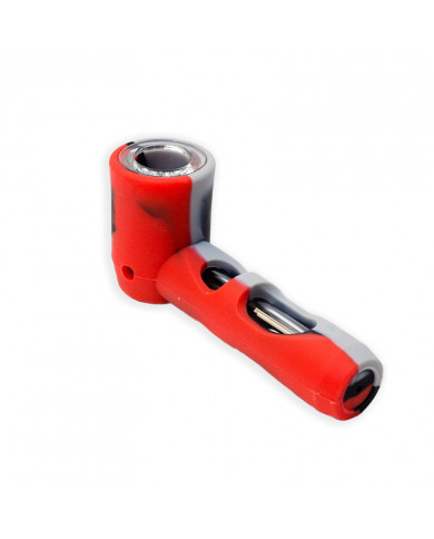 Pipa Silicona Grande - Vidrio (SLP5) Pipa Silicona Grande - Vidrio (SLP5)