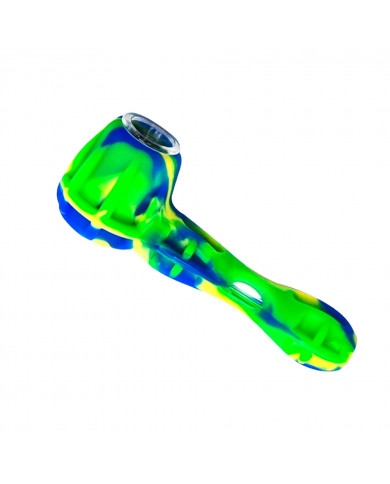 Pipa Silicona - Vidrio (SLP5) Pipa Silicona - Vidrio (SLP5)