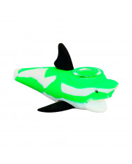 Pipa Silicona Tiburon Vidrio (SLP23)