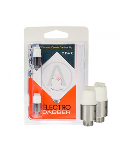 Atmos - Electro Dabber - Ceramica/Cuarzo Repuesto (Pack x2) Atmos - Electro Dabber - Ceramica/Cuarzo Repuesto (Pack x2)