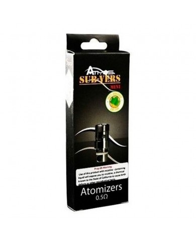 Atmos Sub-Vers Replacement coil - 0.5 ohm - 5 Pack Atmos Sub-Vers Replacement coil - 0.5 ohm - 5 Pack