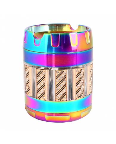 Moledor (4 part) - Zinc Metal Display 6 (6 pieces) - 63 mm