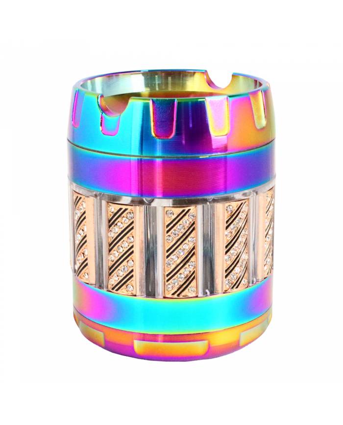 Moledor (4 part) - Zinc Metal Display 6 (6 pieces) - 63 mm