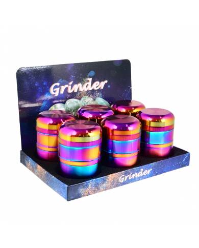 Moledor (4 part) - Zinc Metal Display 8 (6 pieces) - 63 mm