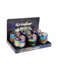 Moledor (4 part) - Zinc Metal Display 3 (6 pieces) - 63 mm