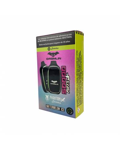 Vaporizador Desechable Gremlin Phantom X 50000 Puffs